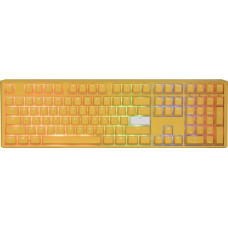 Ducky no name Klawiatura do gier Ducky One 3 Yellow, RGB LED - MX-Clear (US)