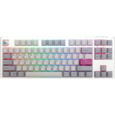 Ducky Klawiatura Ducky Ducky One 3 Mist Grey TKL Gaming Tastatur, RGB LED - MX-Ergo-Clear