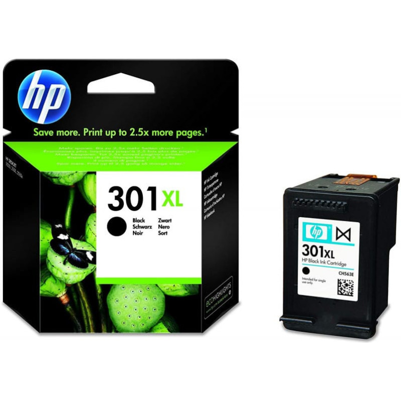 HP Tintenpatrone NR.301XL/CH563EE schwarz - CH563EE