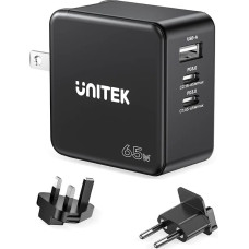 Unitek P1117B mobile device charger Black