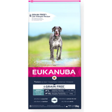 Eukanuba Grain Free Large Breed - dry dog food - 12 kg