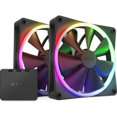 Nzxt Wentylator Nzxt F140 RGB 2-pack + Hub (RF-R14SF-B1)