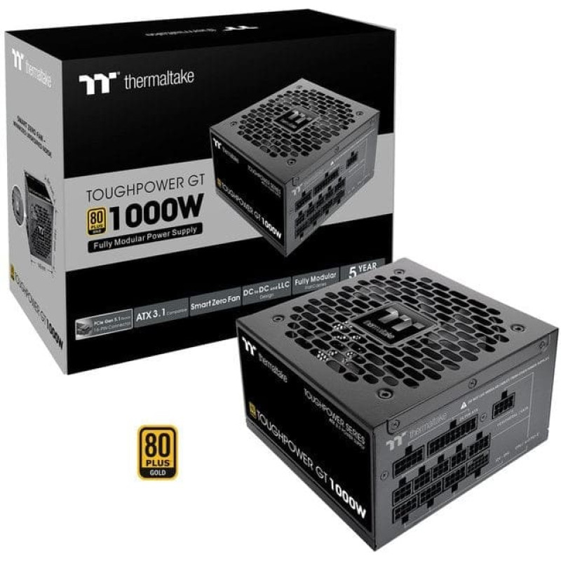 Thermaltake Netzteil Thermaltake Toughpower GT 1000W ATX3.1/GEN5 80+G BK retail