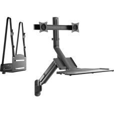 Maclean Uchwyt ścienny na dwa monitory 17'' -  29'' MC-633