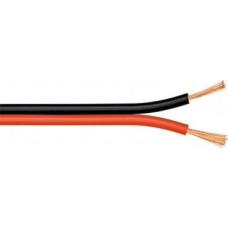 Goobay Przewód Goobay Kabel głośnikowy Czerwony czarny CU - Długość kabla 50 m
