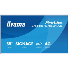Iiyama LH5581UHSG-1AG signage display Interaktywny płaski panel 138,7 cm (54.6