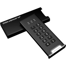 Istorage diskAshur M2 PIN 1 TB USB Type-A / USB Type-C 3.2 Gen 1 (3.1 Gen 1) Czarny