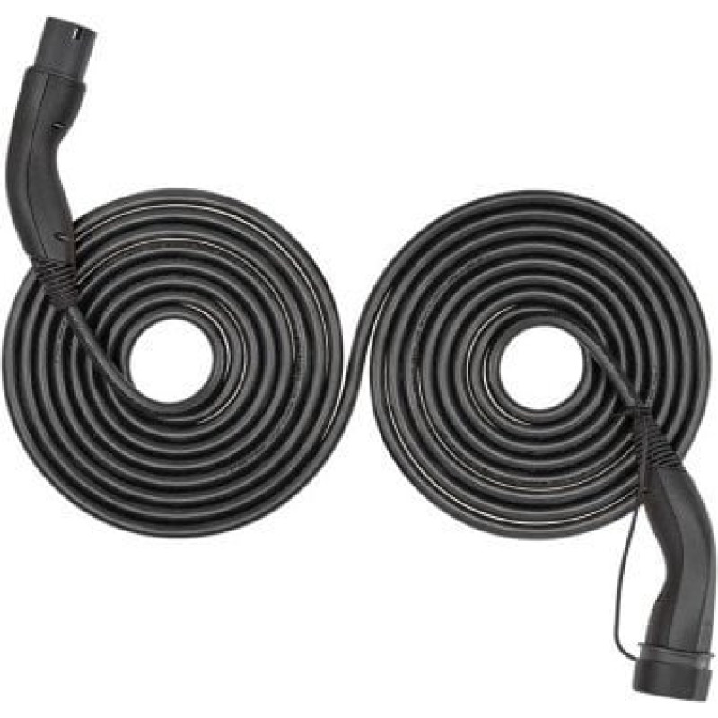 Lapp Samozwijający się kabel do ładowania Typu 2, do 22 kW, 7 m, czarny