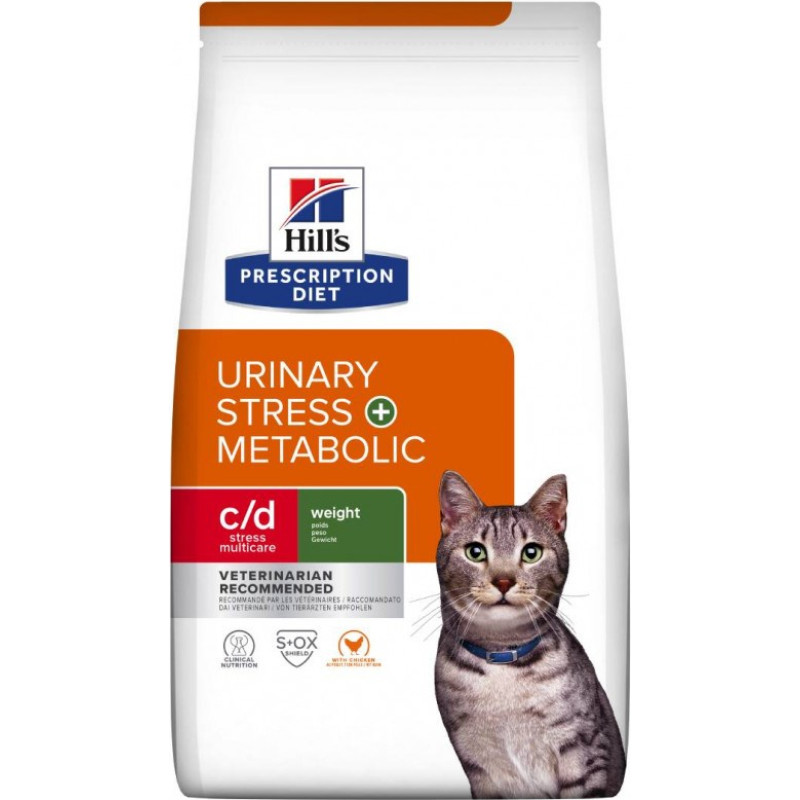 Hill's PD Feline Urinary Stress + Metabolic c/d - Dry cat food - 1,5 kg