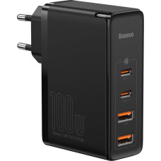 Baseus Ładowarka Baseus GaN2 Pro 2x USB-A 2x USB-C 3 A (BSU2726BLK)