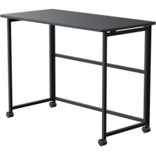 Maclean mobile folding desk MC-1250 B black