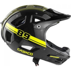Casco Kask rowerowy CASCO MTBE Full-Face Carbon neon M