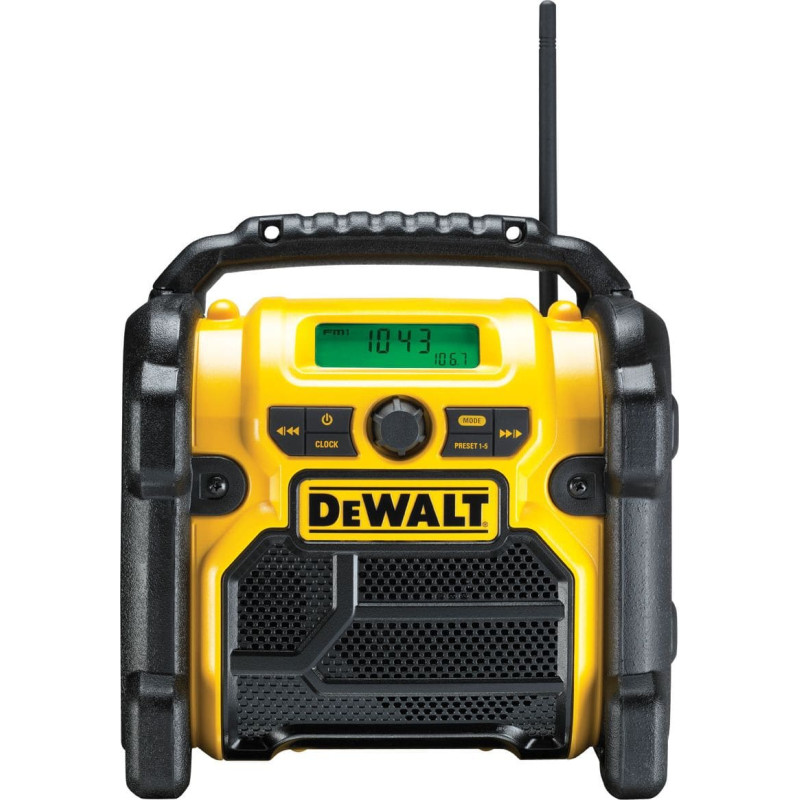 Dewalt DCR019-QW radio Worksite Black,Yellow