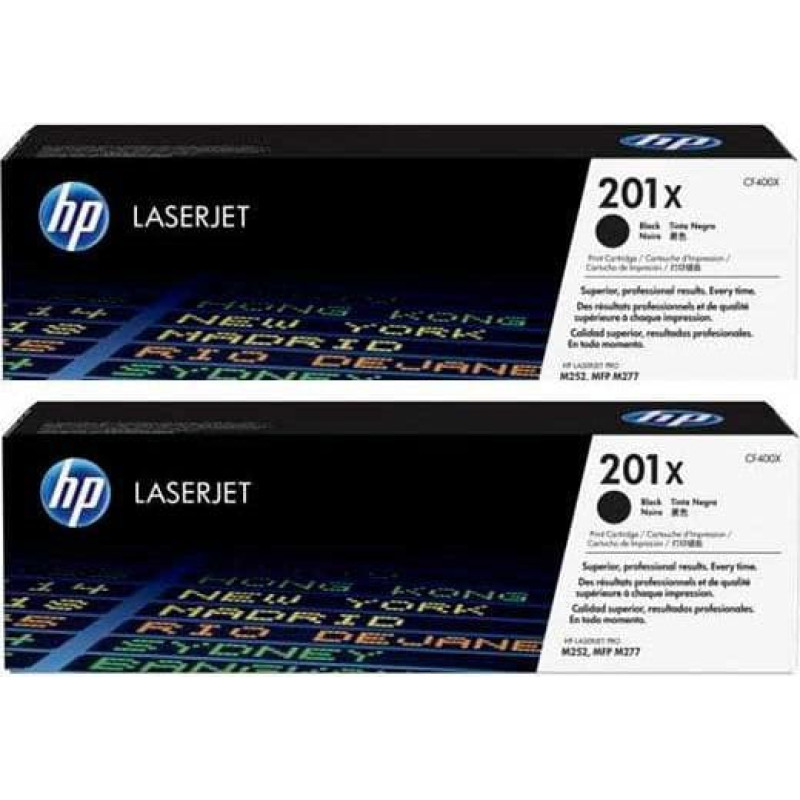 HP Toner HP 201X Black Oryginał  (CF400XD)