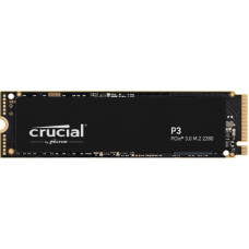 Crucial SSD|CRUCIAL|P3|4TB|M.2|PCIE|NVMe|3D NAND|Write speed 3000 MBytes/sec|Read speed 3500 MBytes/sec|TBW 800 TB|CT4000P3SSD8