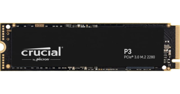 Crucial SSD|CRUCIAL|P3|4TB|M.2|PCIE|NVMe|3D NAND|Write speed 3000 MBytes/sec|Read speed 3500 MBytes/sec|TBW 800 TB|CT4000P3SSD8