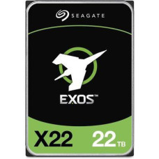 Seagate HDD|SEAGATE|Exos X22|22TB|SATA|512 MB|7200 rpm|Discs/Heads 10/20|ST22000NM002E