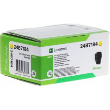 Lexmark Toner Lexmark 24B7184 Yellow Oryginał  (24B7184)