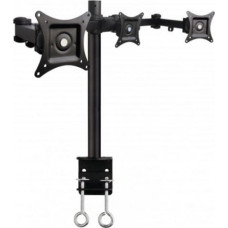 Techly Triple desk LED/LCD monitor arm 13-24inch 3x10kg black