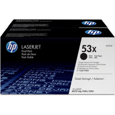 HP No.53X Dual Pack Black Cartridge VE 2 x Q7553X - Q7553XD