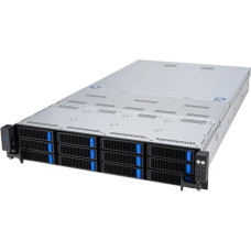 Asus RS720-E11-RS12U Intel C741 Rack (2U) Black, Silver