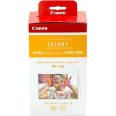 Canon RP-108 10x15 cm Color Ink/Paper Set (108 sheets)