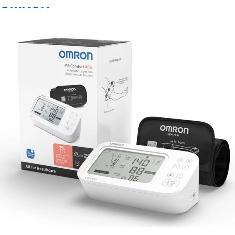 Omron M6 COMFORT AFIB upper arm blood pressure monitor