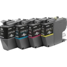 Brother LC421XLVAL Ink Cartridge Multipack |   LC | LC421XLVAL |  LC421XL - 4-pack - XL - black, yellow, cyan, magenta - original - ink cartridge | Ink cartridge | Black, yellow, cyan, magenta