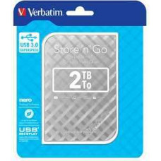 Verbatim HDD 2.5 USB3 2TB Verbatim Store n Go GEN2 silver 53198