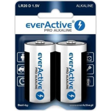 Everactive Baterijos LR20 everActive Pro Alkaline LR20 2xD