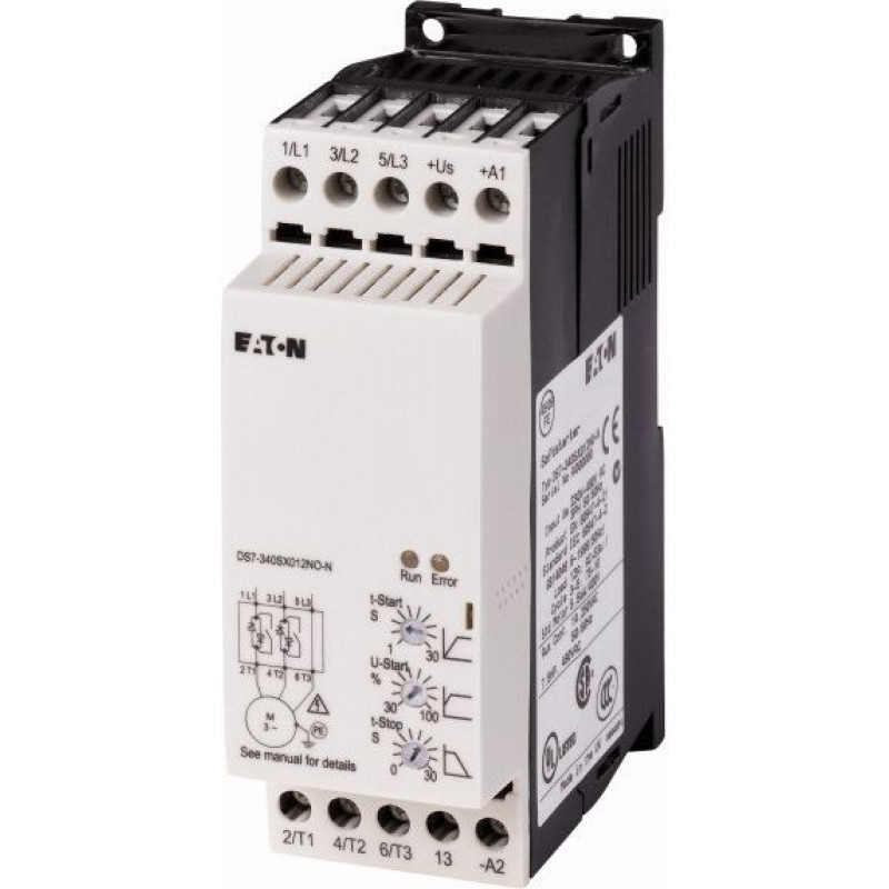 Eaton Softstart 3-fazowy 400VAC 7A 3kW/400V Uc=24V AC/DC DS7-340SX007N0-N (134849)