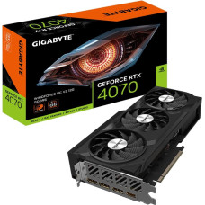 Gigabyte GeForce RTX 4070 WINDFORCE OC V2 12G Graphics Card - 12GB GDDR6, 192bit, PCI-E 4.0, 2490MHz Core Clock, 3 x DisplayPort 1.4a, 1 x HDMI 2.1a, NVIDIA DLSS 3, GV-N4070WF3OCV2-12GD