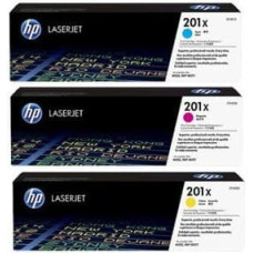 HP Toner HP 201X Zestaw CMY Oryginał  (CF253XM)