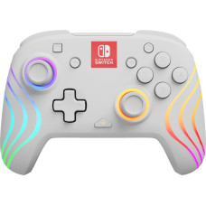 PDP wireless controller Afterglow Wave Nintendo Switch, white