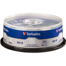 Verbatim M-DISC BD-R 25GB/1-4x Cakebox (25 Disc) - Archivmedium