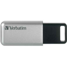 Verbatim Secure Pro USB 3.0 Stick 64GB Silber AES Retail Blister 98666