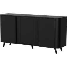 Cama Meble Cama VOLARE chest of drawers 151 x 39 x 75 cm black