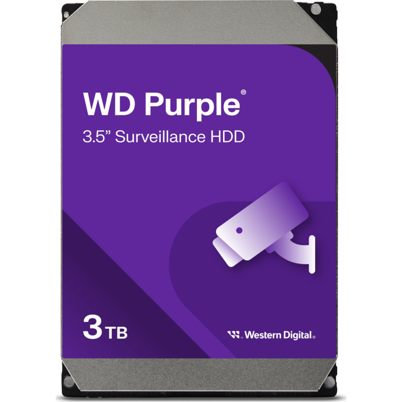 WD Dysk serwerowy WD Purple 3TB 3.5'' SATA III (6 Gb/s)  (WD30PURZ)