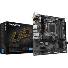 Gigabyte B760M DS3H AX DDR4 Motherboard - Supports Intel Core 14th Gen CPUs, 6+2+1 Phases Digital VRM, up to 5333MHz DDR4 (OC), 2xPCIe 4.0 M.2, Wi-Fi 6E, 2.5GbE LAN, USB 3.2 Gen2