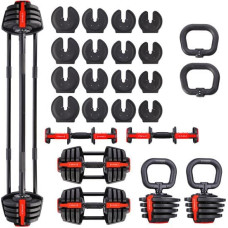 HMS Hanteļu komplekts SGR18 PRO SET 3IN1 DUMBBELL 20 KGS HMS