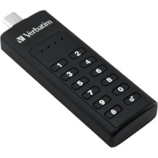 Verbatim USB 3.1 Stick 128GB, Typ C, Secure, Keypad - Retail