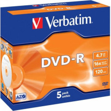 Verbatim DVD-R Verbatim 5szt