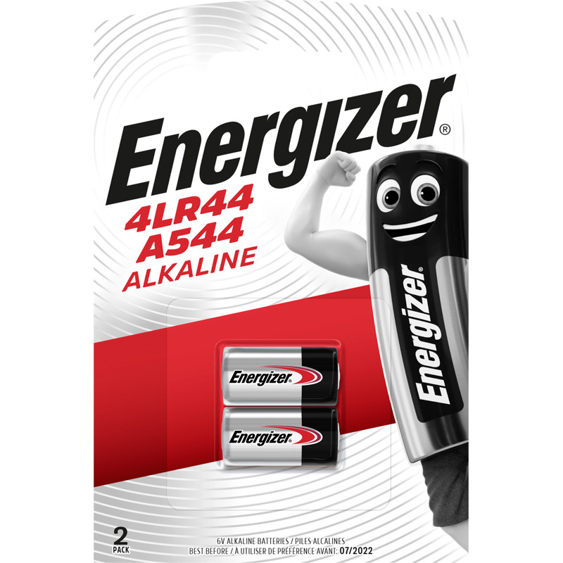 Energizer ALKALINE A544/4LR44 2PK