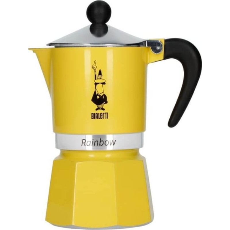 Bialetti Rainbow 3TZ yellow cafe 140 ml