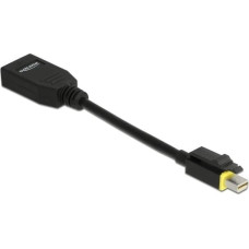 Delock Adapter AV Delock DisplayPort Mini - DisplayPort czarny (65978)