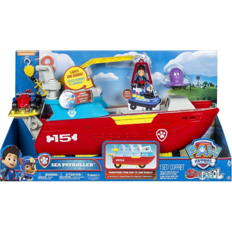 Spin Master - Paw Patrol Sea Patroller Playset