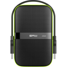 Silicon Power Armor A60 external hard drive 5000 GB Black, Green