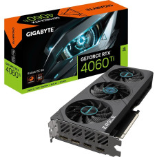 Gigabyte Graphics Card|GIGABYTE|NVIDIA GeForce RTX 4060 Ti|8 GB|GDDR6|128 bit|PCIE 4.0 16x|2xHDMI|2xDisplayPort|GV-N406TEAGLEOC-8GD