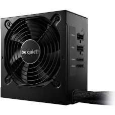 Be Quiet Power Supply|BE QUIET|500 Watts|Efficiency 80 PLUS BRONZE|PFC Active|MTBF 100000 hours|BN301