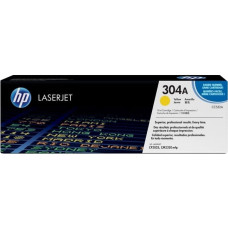 HP Color LaserJet 304A Toner Cartridge Original Yellow 2,800 pages CC532A